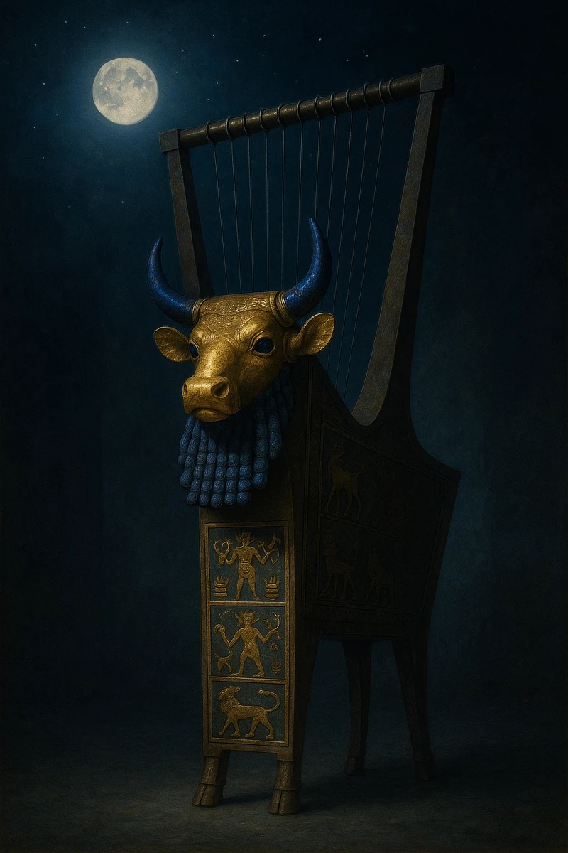 Babylonian Lyre – ~2600 BC