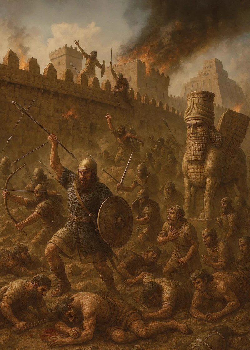 Battle of Elam – 653 BC